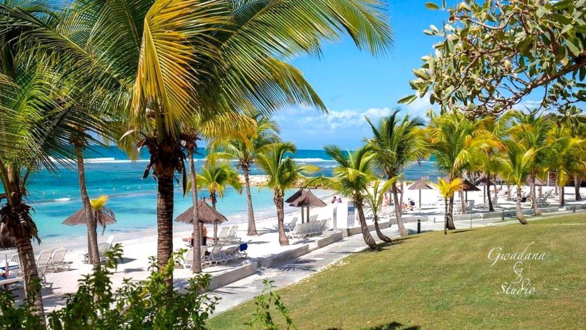 Acces Direct Plage, Vue Mer D'Exception, Les Gwada Studios, Village Vacances แซนต์-อาน ภายนอก รูปภาพ